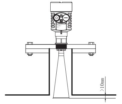 調頻雷(léi)達物位/液位計(ji)安裝圖