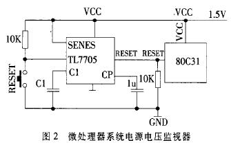 電磁流(liu)量計微處理器(qi)系統電源電壓(ya)監視器圖示
