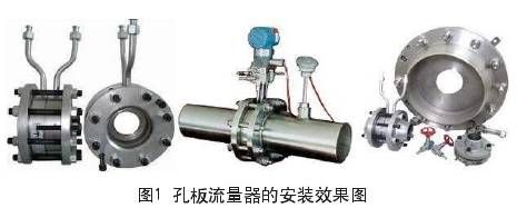 孔闆流量計(ji)安裝效果圖(tu)