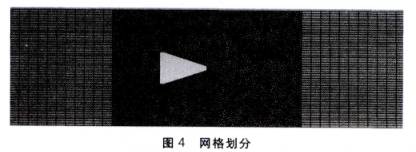 大(da)口徑渦街(jiē)流量計網(wang)格劃分圖(tu)示